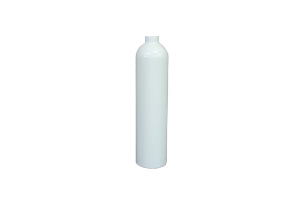 MES 7 L Aluflasche weiß 200 bar mit Nitrox Ventil 12400